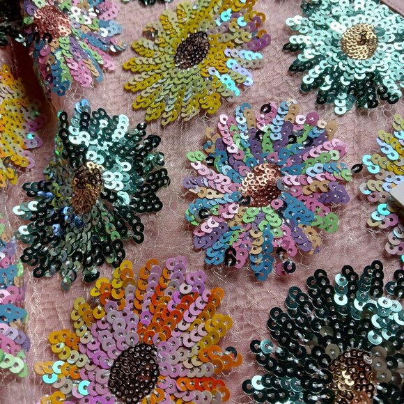 Anthropologie Eva Franco Fleurelle Sequined Tank - Picture 9 of 12